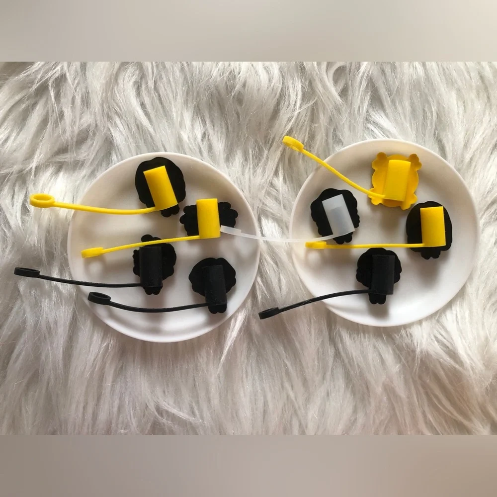 8 TV show-inspired party favors & straw covers!